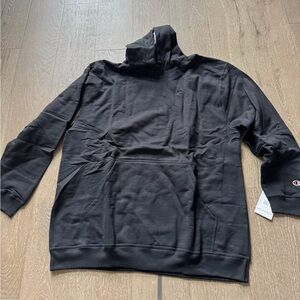 Champion black pullover hoodie